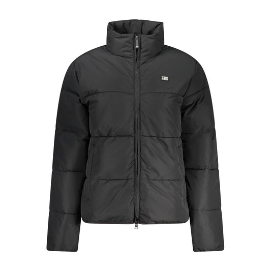 Windbreaker Jacket by Norway 1963 for women in polyamide black presents a resilient silhouette, artfully detailed with a sophisticated and functional pockets & windproof for a resilient finish.