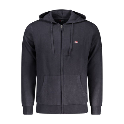 Hooded Cardigan by Norway 1963 for men in marabou polyamide blue features a nuanced silhouette with a refined hooded neckline and nuanced detailing for a sophisticated look.