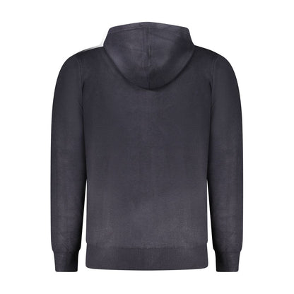 Hooded Cardigan by Norway 1963 for men in marabou polyamide blue showcases a luxurious silhouette, meticulously detailed with a sophisticated hooded neckline and for a refined finish.