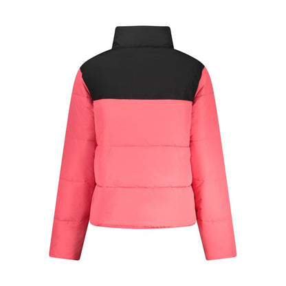 Overcoat by Norway 1963 for women in polyamide pink features a cosy chic silhouette, artfully detailed with a sophisticated and premium pockets for a cosy chic finish.