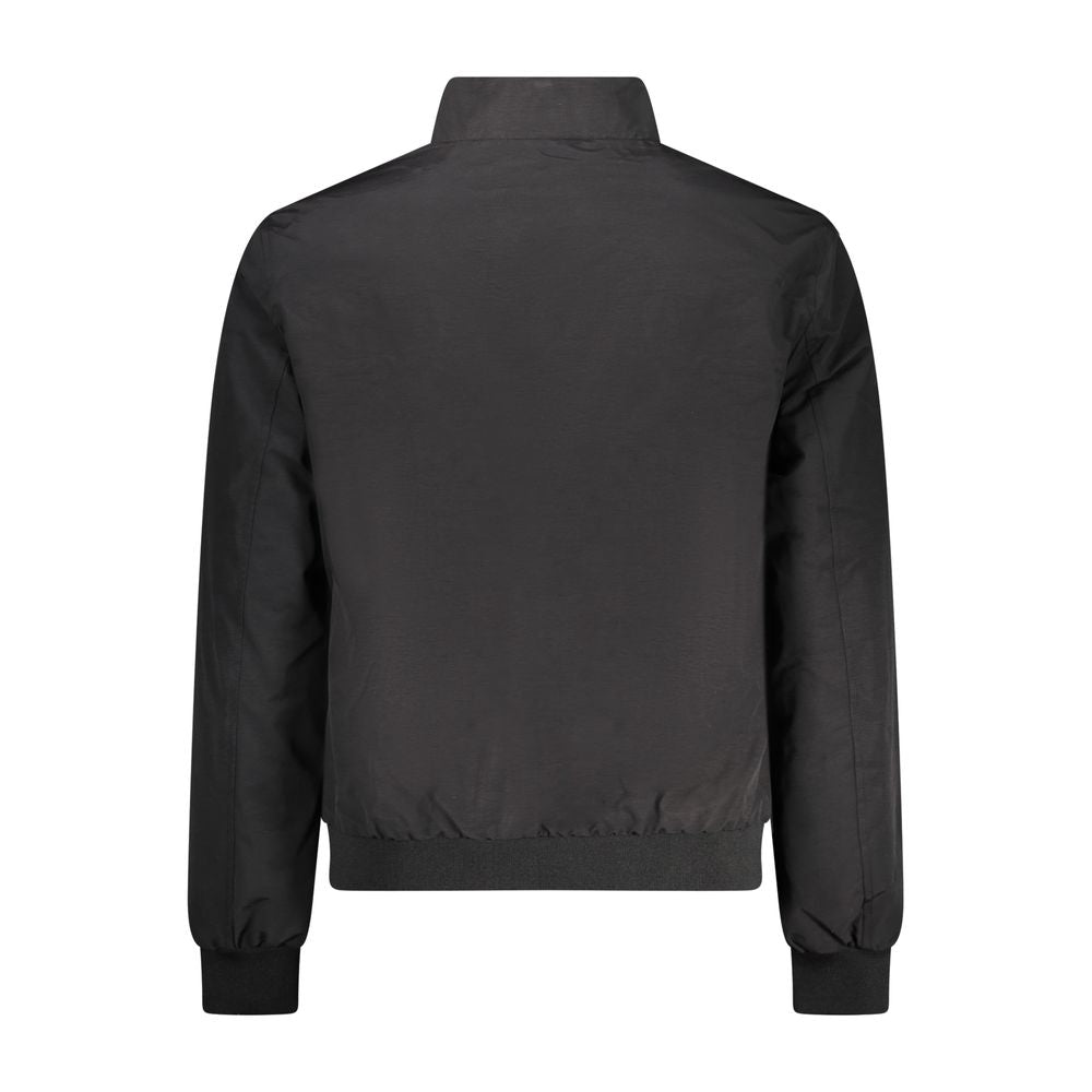 Bomber Jacket by Norway 1963 for men in polyamide cotton black features an contemporary silhouette, showcasing a sophisticated and contemporary pockets for a truly refined look.