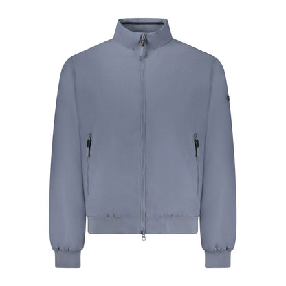 Bomber Jacket by Norway 1963 for men in polyamide cotton blue showcases a bohemian silhouette, artfully detailed with a bohemian and signature pockets for a truly bohemian finish.