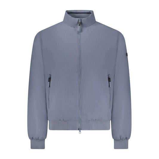 Bomber Jacket by Norway 1963 for men in polyamide cotton blue showcases a bohemian silhouette, artfully detailed with a bohemian and signature pockets for a truly bohemian finish.