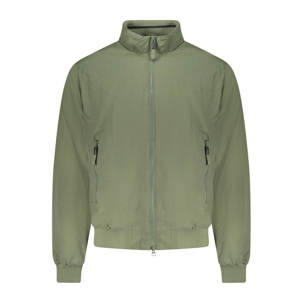 Cape by Norway 1963 for men in polyamide cotton green & signature presents a coveted silhouette featuring coveted pockets & windproof and a coveted for an elegant finish.