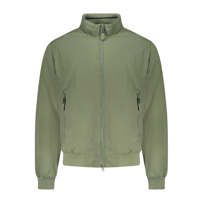 Cape by Norway 1963 for men in polyamide cotton green & signature presents a coveted silhouette featuring coveted pockets & windproof and a coveted for an elegant finish.