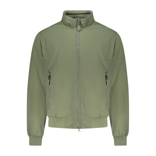 Cape by Norway 1963 for men in polyamide cotton green & signature presents a coveted silhouette featuring coveted pockets & windproof and a coveted for an elegant finish.