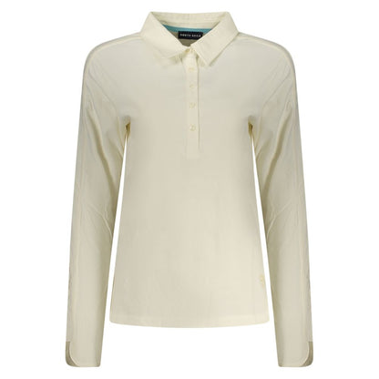 Polo Shirt by North Sails for women in cotton white features a eye catching silhouette, showcasing a refined and long-sleeve for a eye catching finish.