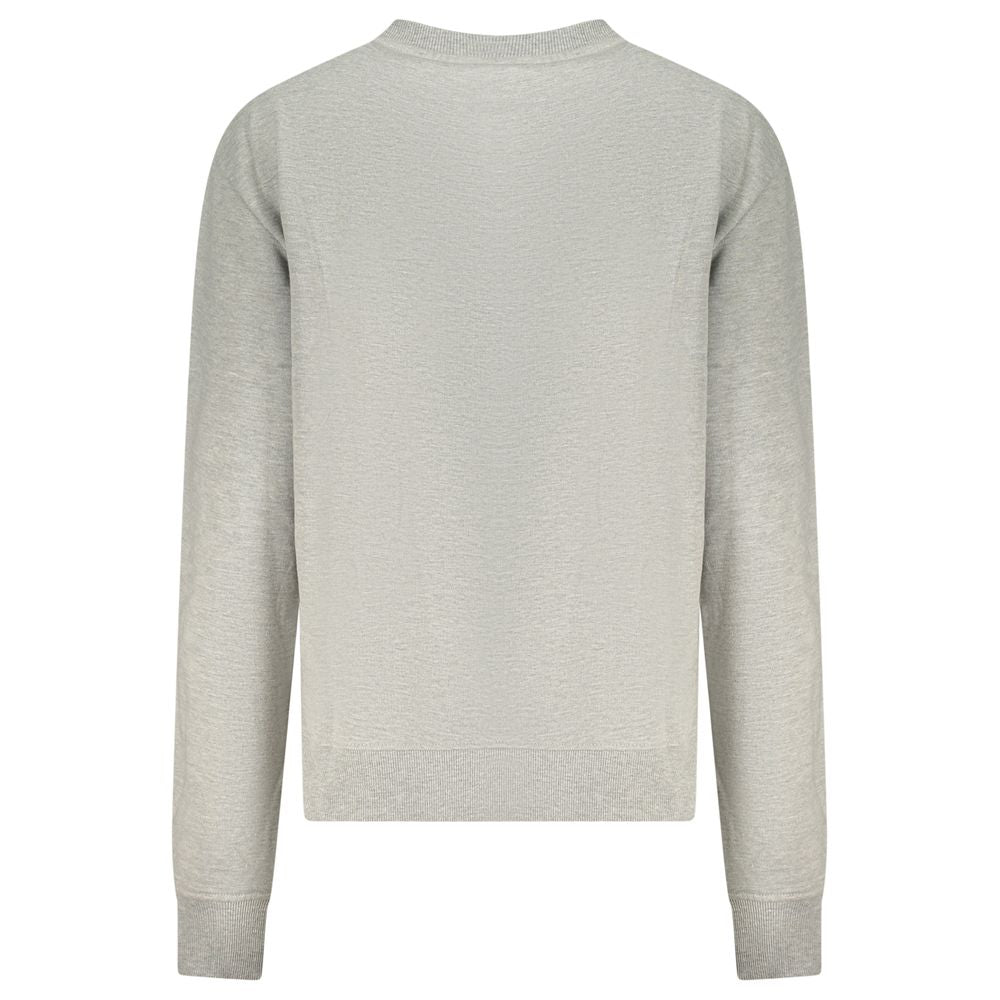 Sweatshirt by North Sails for women in cotton gray & white features an magnificent silhouette, showcasing a sophisticated and detail for a truly magnificent finish.