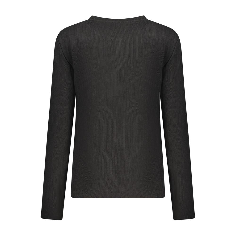 Hooded Sweatshirt Hoodie by North Sails for women in polyester black features a authentic silhouette, showcasing a sophisticated and authentic detail for a refined finish.