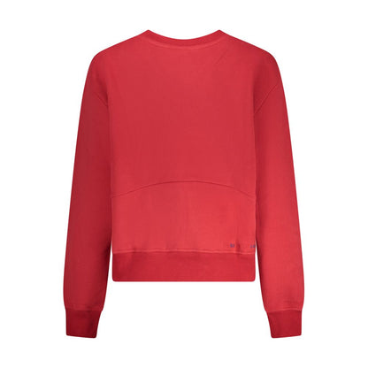 Sweatshirt by North Sails for women in cotton polyester gray, red & print features an enviable silhouette, showcasing a premium and refined for a truly enviable finish.