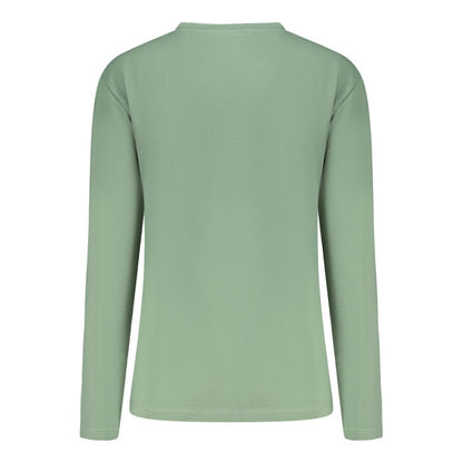Sweatshirt by North Sails for women in stretch polyester cotton green presents a smart casual silhouette, featuring a smart casual and for a sophisticated look.