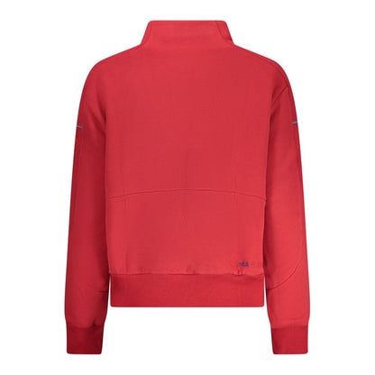 Sweatshirt by North Sails for women in cotton red & print features a unrivaled silhouette with a refined wide-neck neckline and unrivaled detailing for a sophisticated look.
