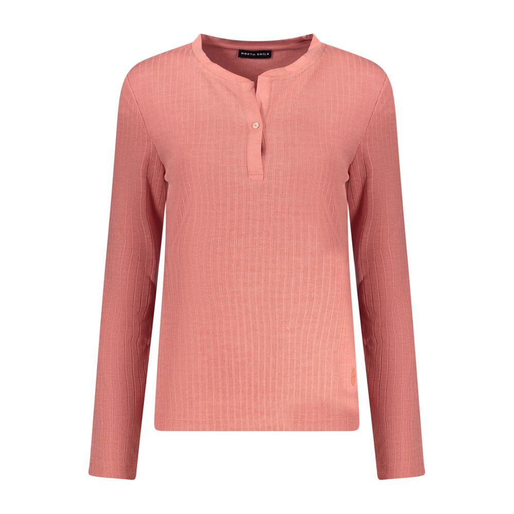 Sweatshirt by North Sails for women in polyamide polyester viscose pink features an magnificent silhouette, showcasing a sophisticated and detail for a truly magnificent finish.