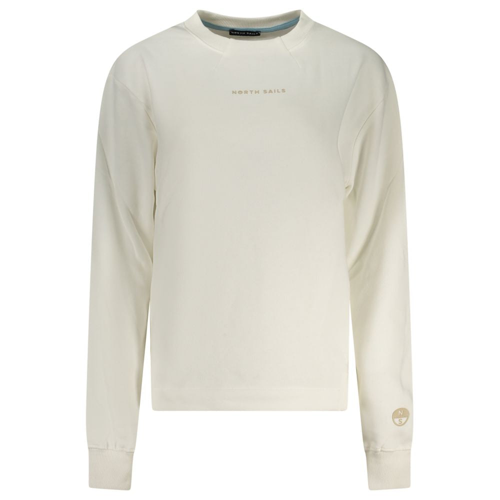 Sweatshirt by North Sails for women in stretch polyester cotton red & white features a unrivaled silhouette with a refined and unrivaled detailing for a sophisticated look.