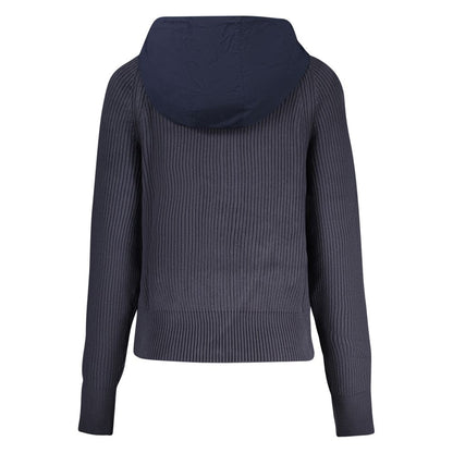 Cardigan by North Sails for women in polyester canvas blue features an impeccable silhouette, showcasing a sophisticated and detail for a truly impeccable finish.