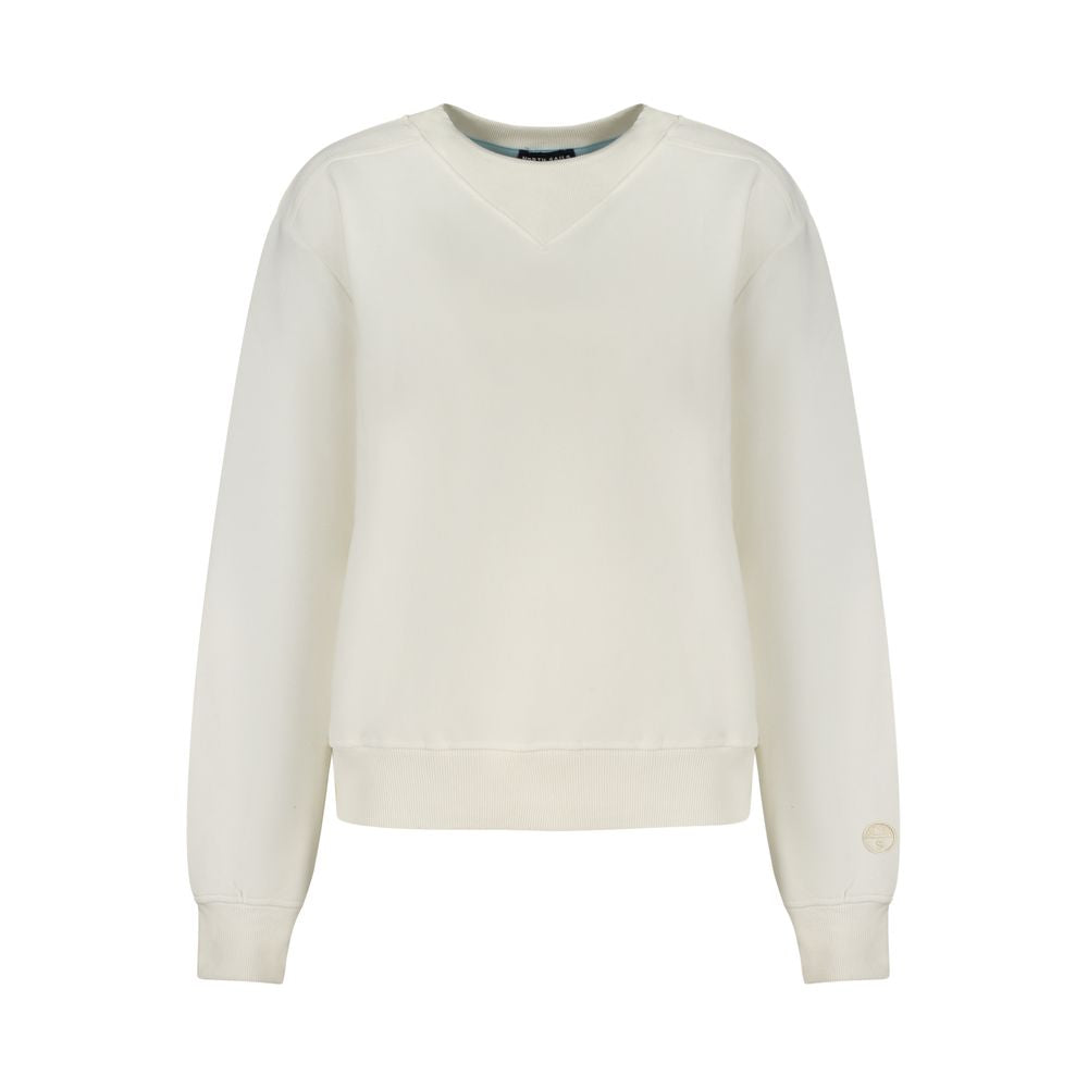 Sweatshirt by North Sails for women in cotton black, white & print features a unrivaled silhouette with a refined wide-neck neckline and unrivaled detailing for a sophisticated look.