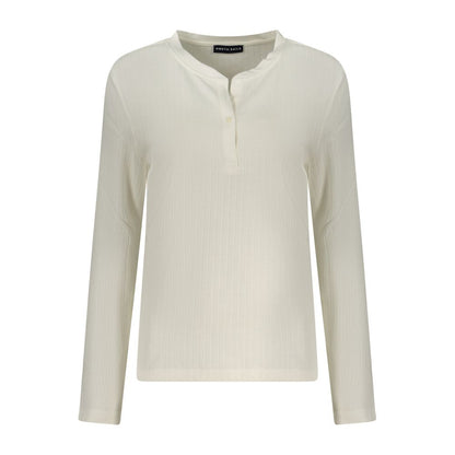 Sweatshirt by North Sails for women in lana wool poly-viscose white features an exquisite silhouette, showcasing and crew neckline details for a exquisite look.