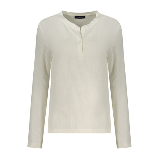 Sweatshirt by North Sails for women in lana wool poly-viscose white features an exquisite silhouette, showcasing and crew neckline details for a exquisite look.