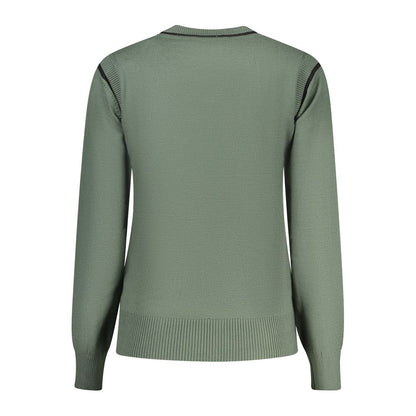 Sweatshirt by North Sails for women in polyamide polyester viscose green & signature features an magnificent silhouette, showcasing a sophisticated crew neckline and detail for a truly magnificent finish.