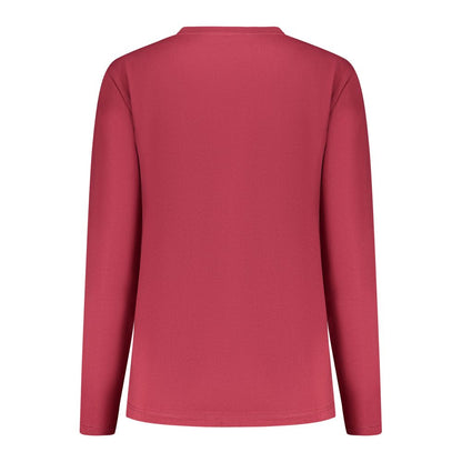 Sweatshirt by North Sails for women in stretch polyester cotton red & white features an enviable silhouette, showcasing a premium and refined for a truly enviable finish.