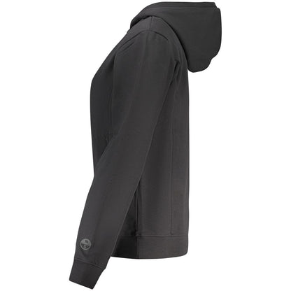Hooded Sweatshirt Hoodie by North Sails for women in cotton polyester black & print showcases a city-ready silhouette, artfully detailed with a signature hooded neckline and for a city-ready finish.