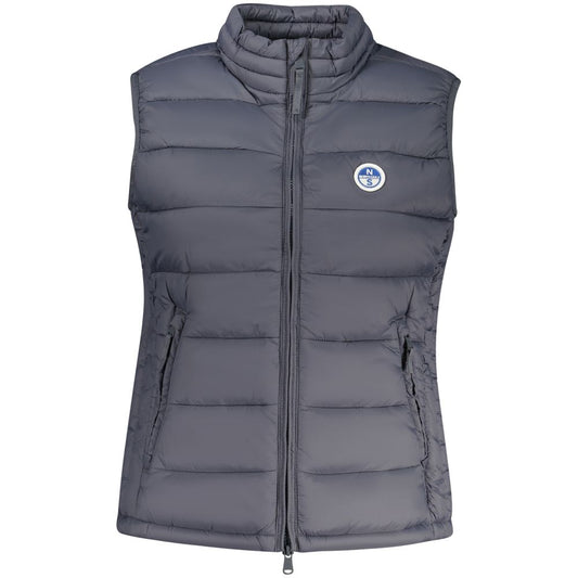 Vest by North Sails for women in polyester gray features an on trend silhouette, showcasing a sophisticated and premium pockets & water-resistant for a truly on trend finish.