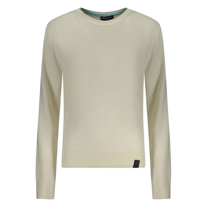 Sweatshirt by North Sails for women in wool white features an provocated silhouette, detailed with a provocated and a refined crew neckline for a sophisticated aesthetic.