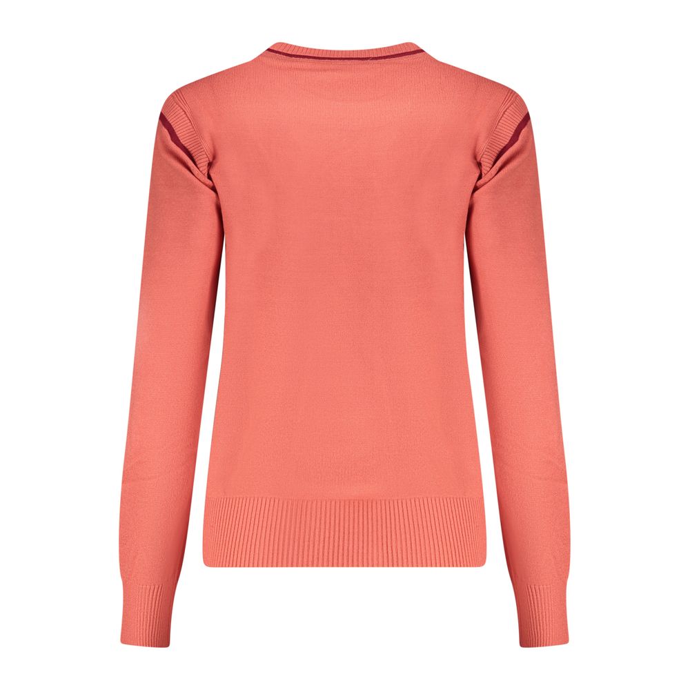 Sweatshirt by North Sails for women in polyester red features an enviable silhouette, showcasing a premium and refined for a truly enviable finish.