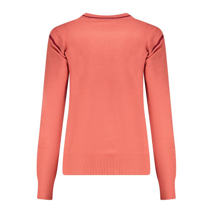 Sweatshirt by North Sails for women in polyester red features an enviable silhouette, showcasing a premium and refined for a truly enviable finish.