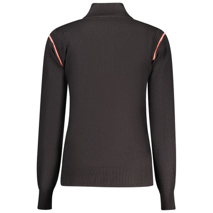 Sweatshirt by North Sails for women in polyester black features an provocated silhouette, detailed with a provocated and a refined for a sophisticated aesthetic.