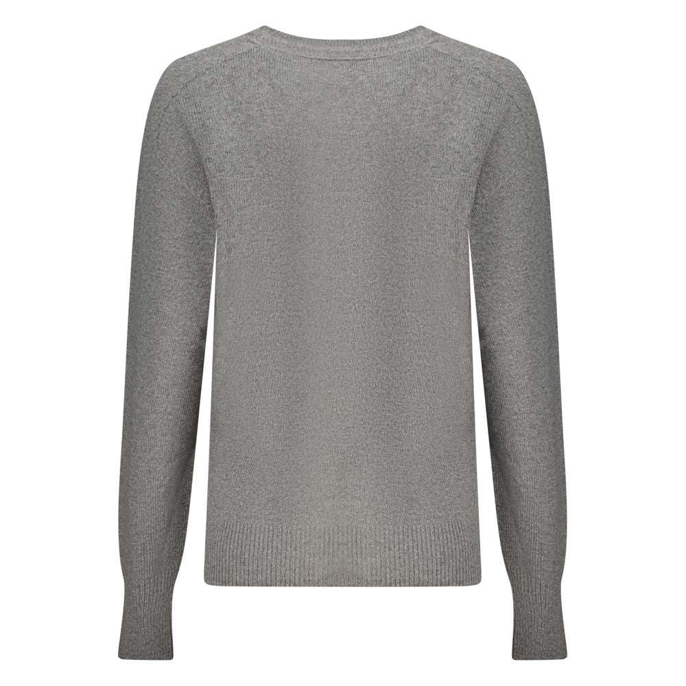 Sweatshirt by North Sails for women in wool gray features a unrivaled silhouette with a refined and unrivaled detailing for a sophisticated look.