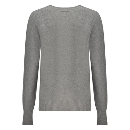 Sweatshirt by North Sails for women in wool gray features a unrivaled silhouette with a refined and unrivaled detailing for a sophisticated look.