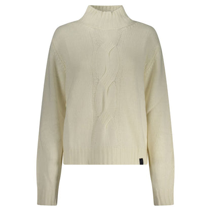 Hooded Sweatshirt Hoodie by North Sails for women in polyamide & polyester white features an luminous silhouette, showcasing a sophisticated hooded neckline and long-sleeve for a truly luminous look.