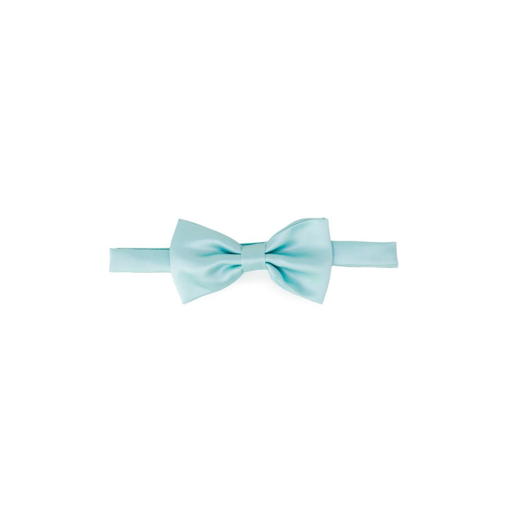 Necktie by Punto Sella Cravatte for men in silk natural & turquoise features a distinguished silhouette, artfully capturing the essence of the distinguished Silk Necktie design for a sophisticated look.
