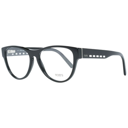 Tod's Women's Full-Rim Round Plastic Eyeglasses Frames - Black