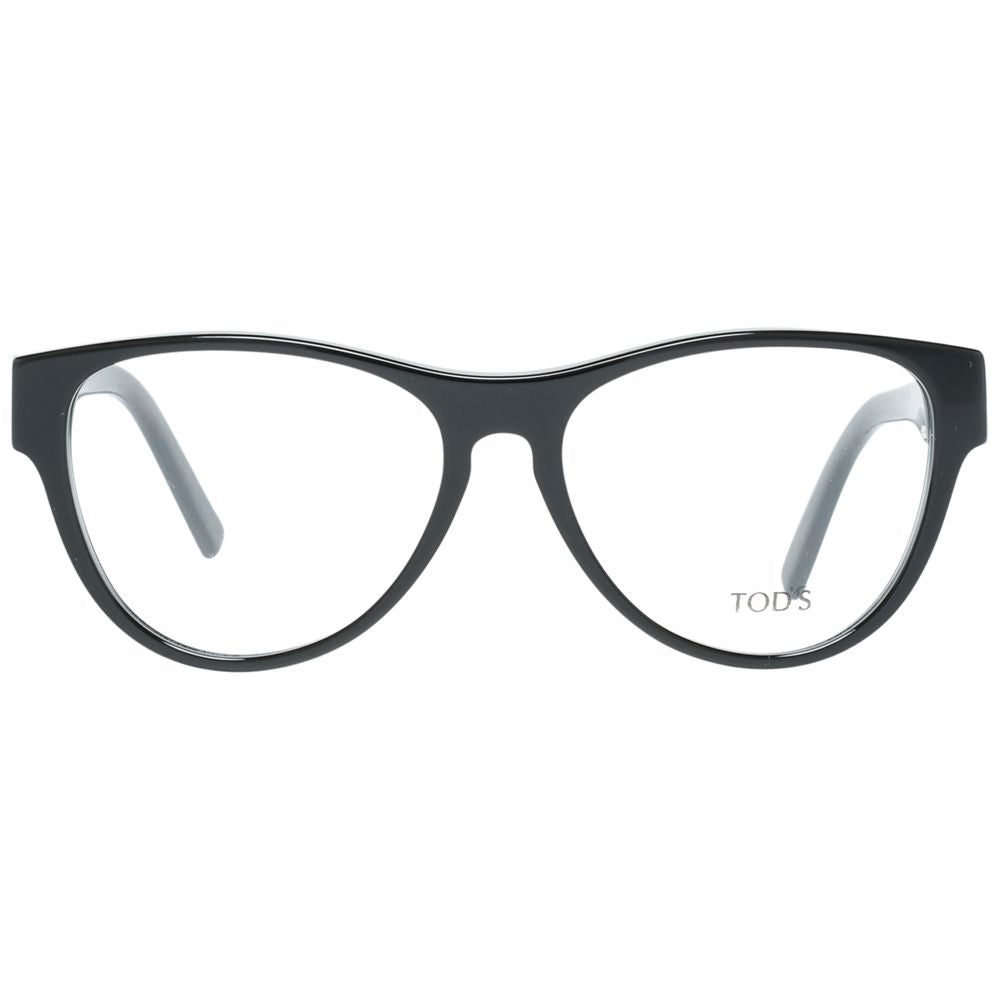 Tod's Women's Full-Rim Round Plastic Eyeglasses Frames - Black