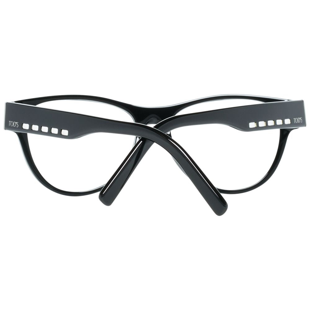 Tod's Women's Full-Rim Round Plastic Eyeglasses Frames - Black