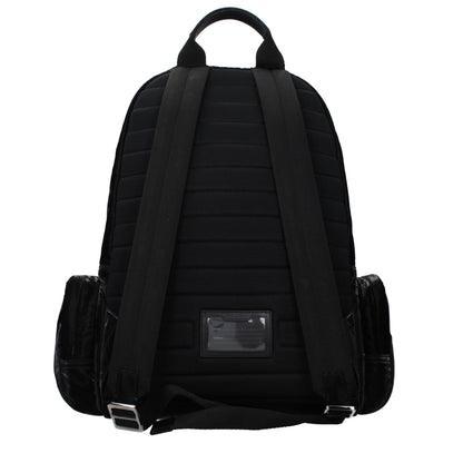 Backpack by Dolce & Gabbana for men in nylon black showcases a stately Nylon Backpack design, featuring a secure with stately and versatile backpack-strap & adjustable-strap.