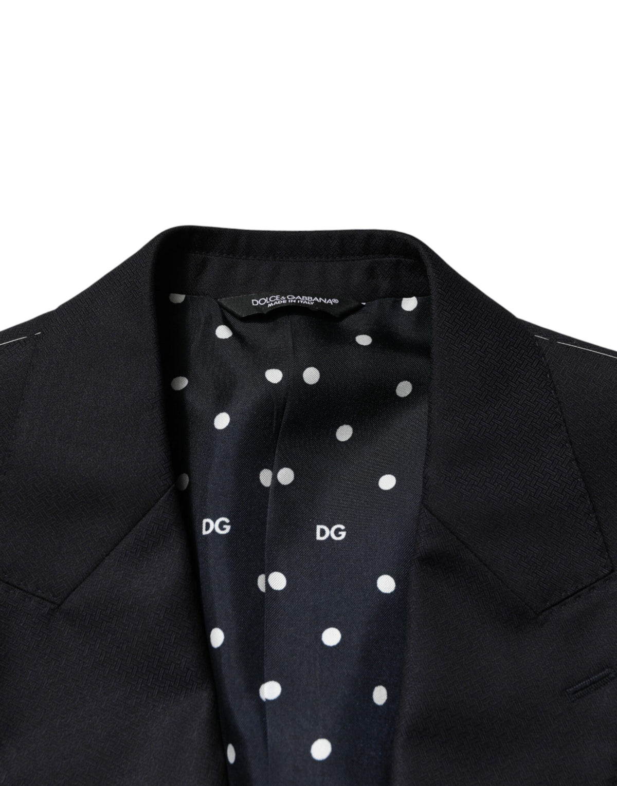 Dolce & Gabbana Men's Slim Virgin Wool Viscose & Silk Pant Suit - Black