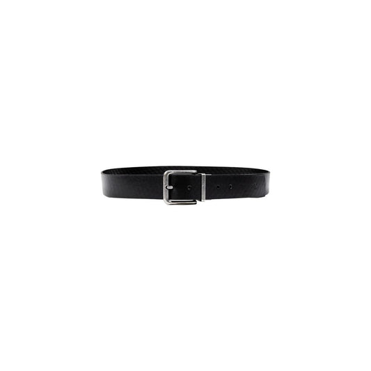 Calvin Klein Reversible Leather Belt - Black