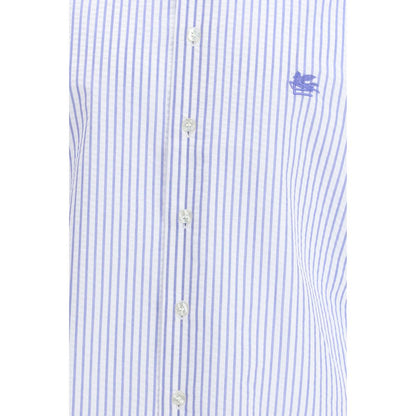 Dress Shirt by Etro for men in cotton multicolor, signature & striped presents a discerning silhouette, showcasing a sophisticated and for a truly discerning finish.