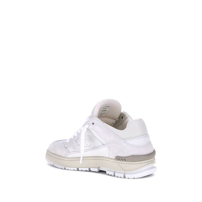 Athletic Sneakers by Axel Arigato for men in tu polyester polyurethane & bos taurus calf leather cream & signature showcases an impeccable silhouette, defined by an impeccable basketball style design that perfectly captures the essence of the Men's Basketball TU Polyester Polyurethane & Bos Taurus Calf Leather Athletic Sneakers.