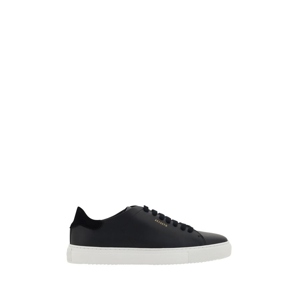 Sneakers by Axel Arigato for men in bos taurus calf leather black & signature features an fashionable silhouette, showcasing the premium Men's Low Top Bos Taurus Calf Leather Sneakers in a fashionable low-top style that offers a fashionable finish for refined style.