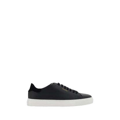 Sneakers by Axel Arigato for men in bos taurus calf leather black & signature features an fashionable silhouette, showcasing the premium Men's Low Top Bos Taurus Calf Leather Sneakers in a fashionable low-top style that offers a fashionable finish for refined style.