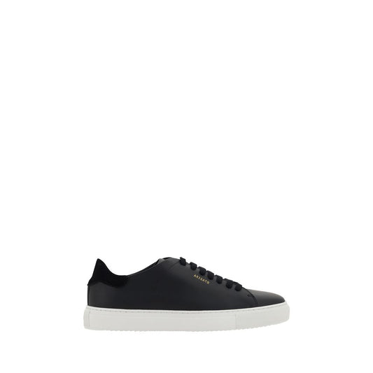 Sneakers by Axel Arigato for men in bos taurus calf leather black & signature features an fashionable silhouette, showcasing the premium Men's Low Top Bos Taurus Calf Leather Sneakers in a fashionable low-top style that offers a fashionable finish for refined style.