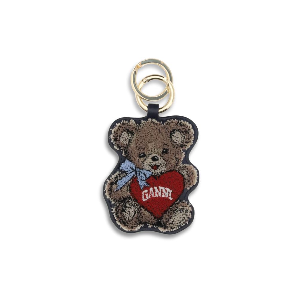 Keychain by Ganni for women in stretch polyamide and multicolor showcases a artisanal design, artfully incorporating , , and for a artisanal finish.