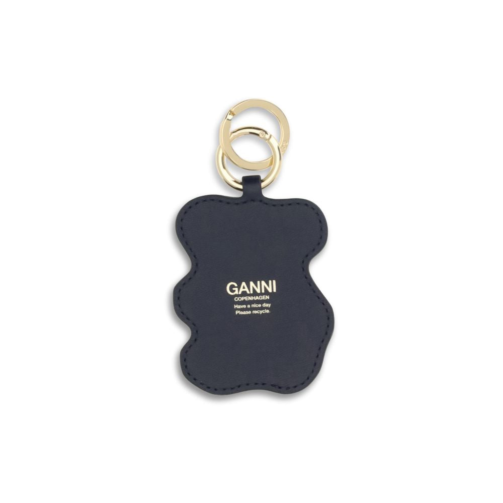 Keychain by Ganni for women in stretch polyamide multicolor, featuring an sculptural design with details in and .