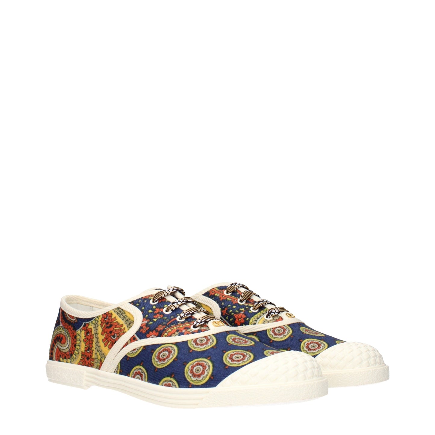 Sneakers by Valentino Garavani for men in fabric multicolor features an timeless silhouette from the Men's Low Top Fabric Sneakers collection, showcasing a signature low-top style with an timeless finish.