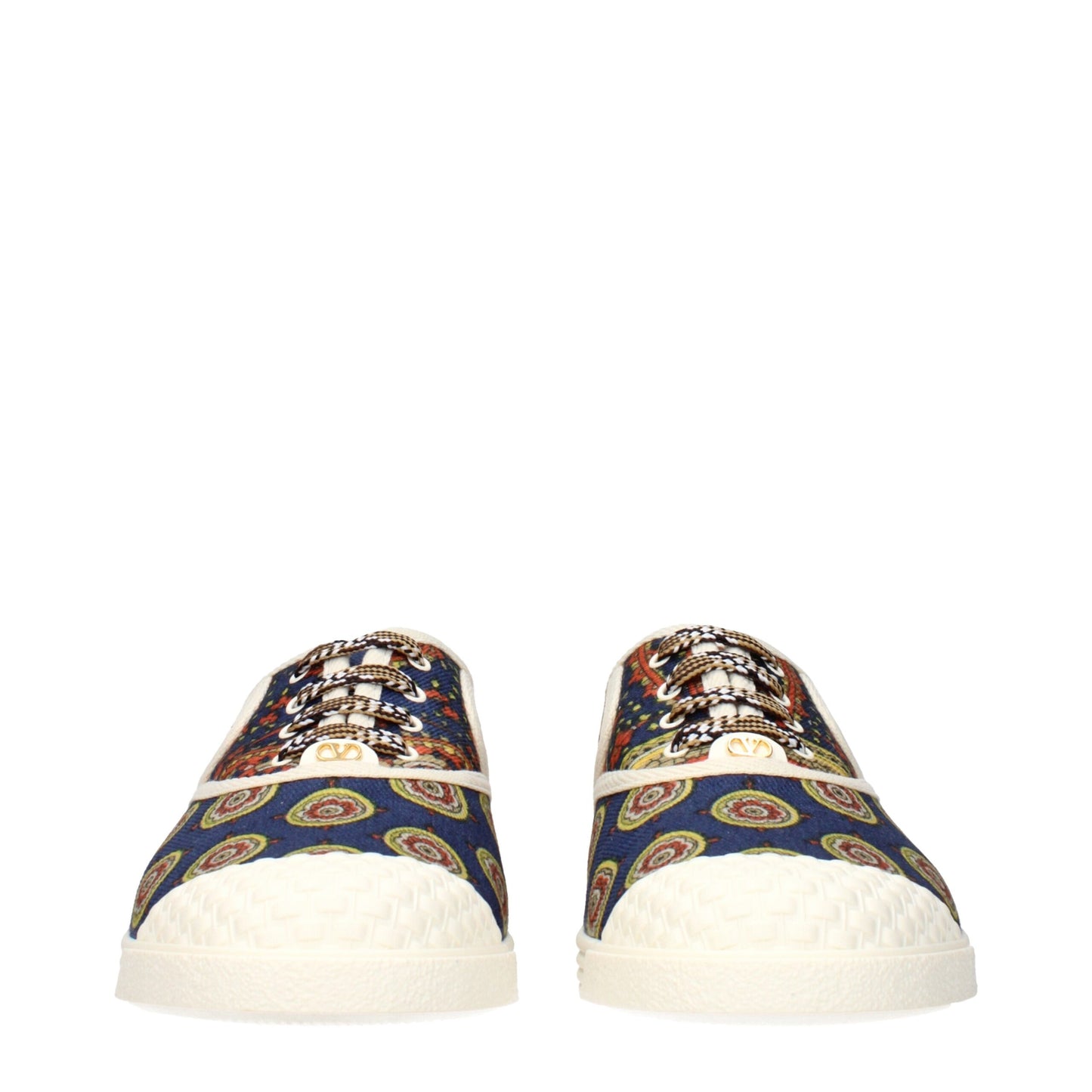 Sneakers by Valentino Garavani for men in fabric multicolor features an versatile design from the Men's Low Top Fabric Sneakers collection, highlighting a versatile low-top style for a premium, high-fashion look.