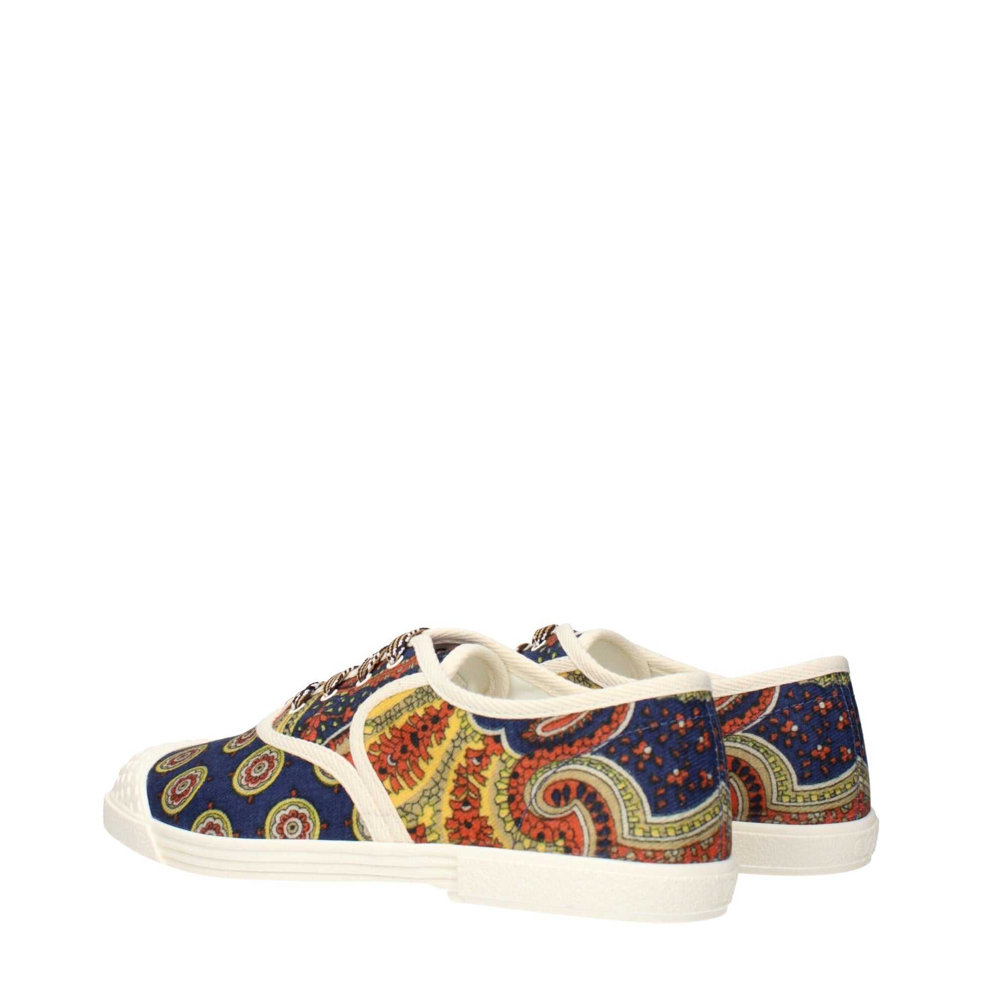 Sneakers by Valentino Garavani for men in fabric multicolor presents a impeccable silhouette as Men's Low Top Fabric Sneakers, expertly defined by a impeccable low-top style for a impeccable, high-fashion look.
